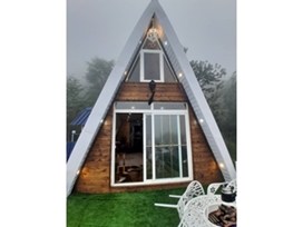 کلبه چوبی جنگلی جاده دوهزار تنکابن