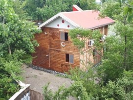 کلبه چوبی با جکوزی در ماسال